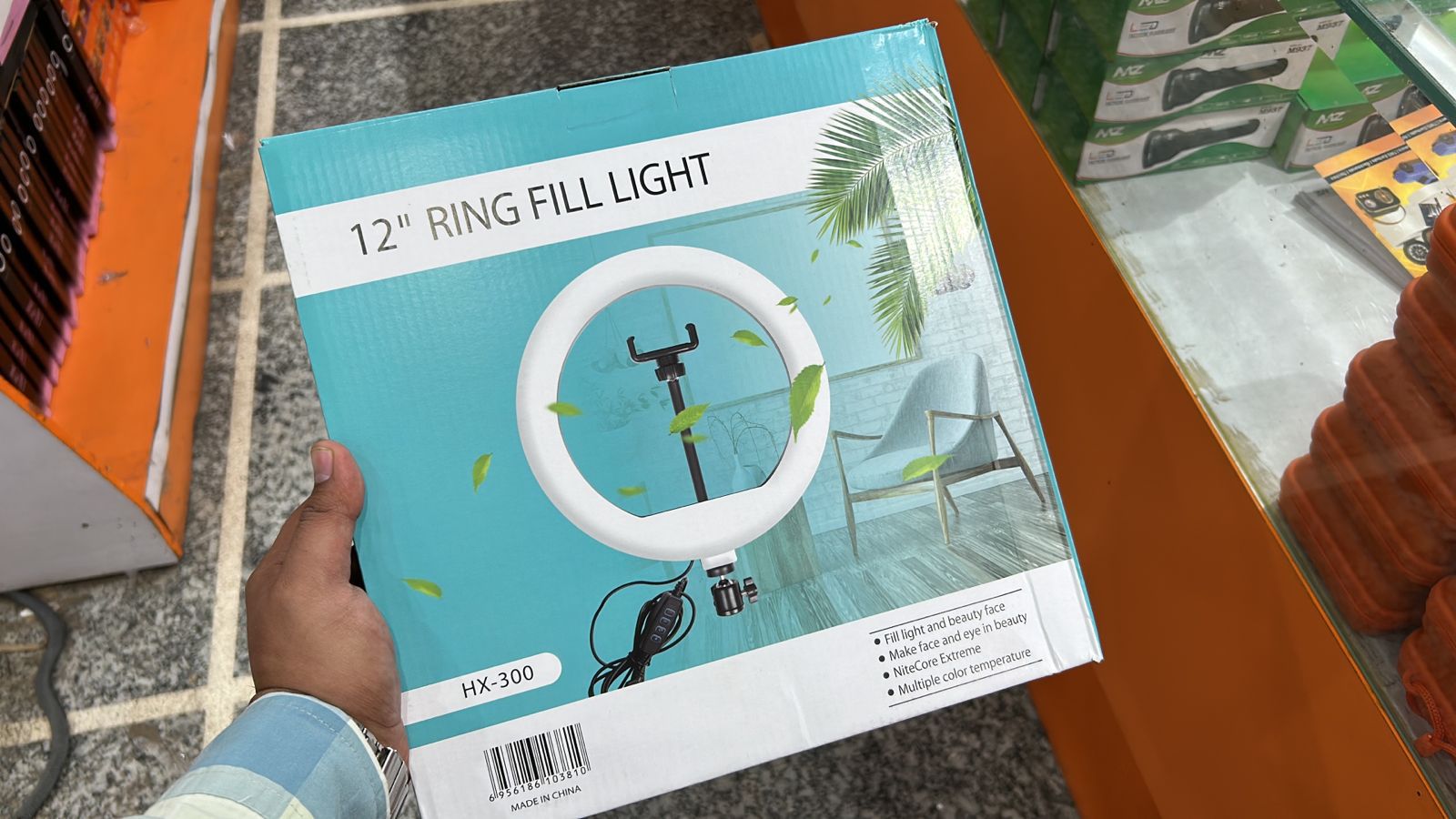 LED Ring Light with Tripod Stand &amp; Mobile Holder