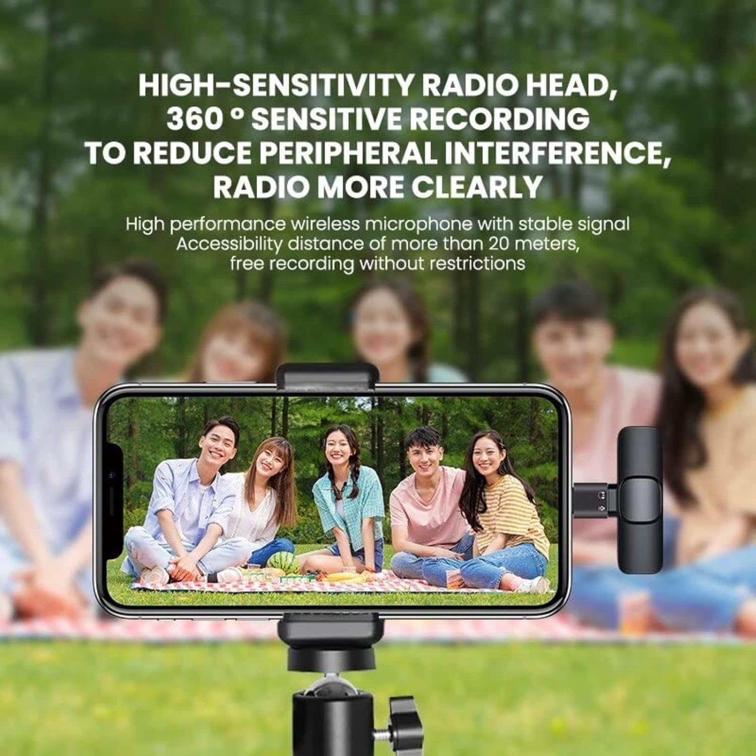 Wireless Microphone for Mobile &amp; Camera