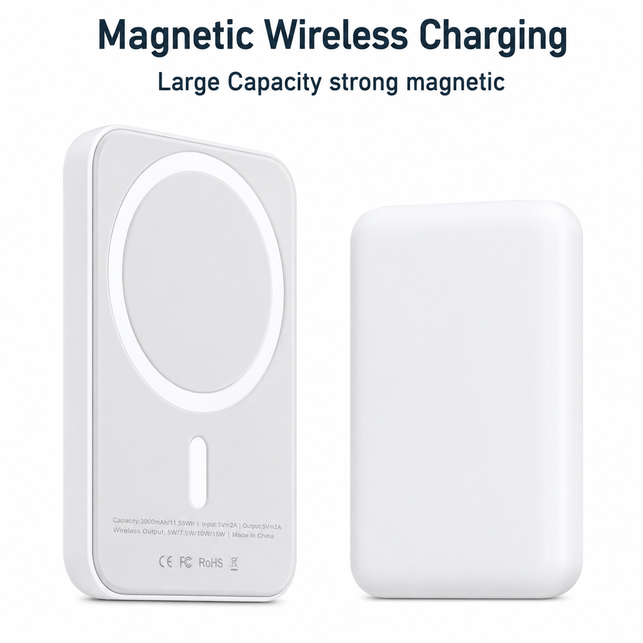 Power Bank 3000mAh Wireless Charging
