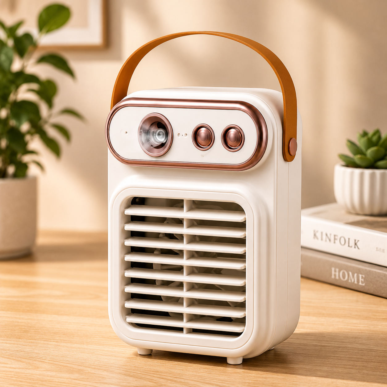 Retro Style Spray Fan | Portable Cooler