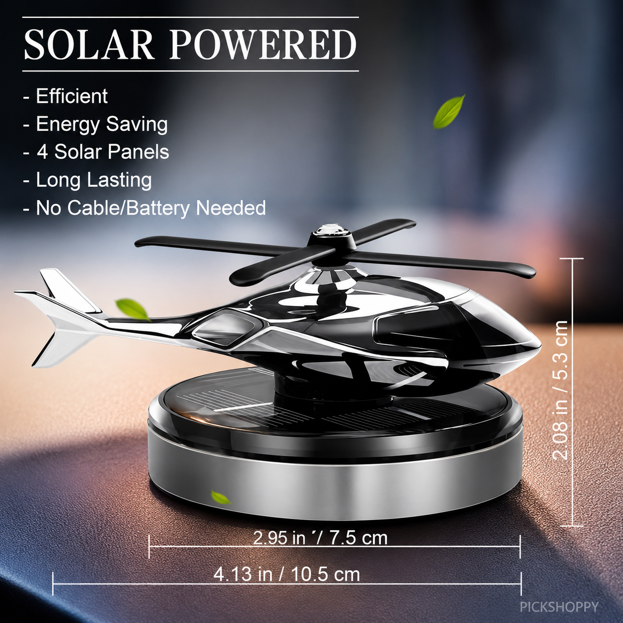 Soler Helicopter Design Car Perfume & Air Freshener